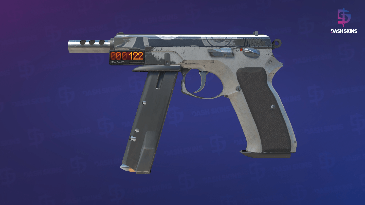 StatTrak™ CZ75-Auto | Twist (Well-Worn) Screenshot Playside