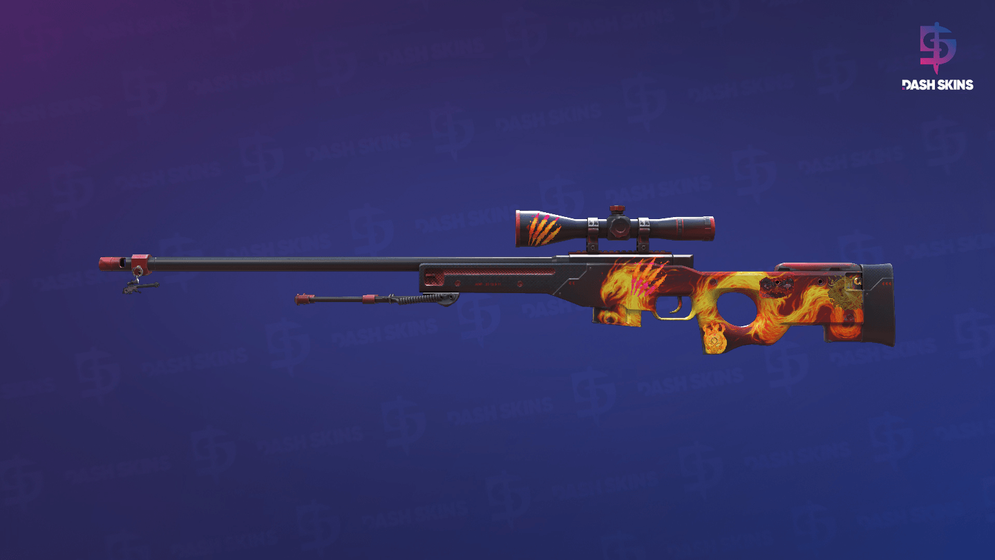 AWP | Wildfire (Field-Tested) Screenshot Playside