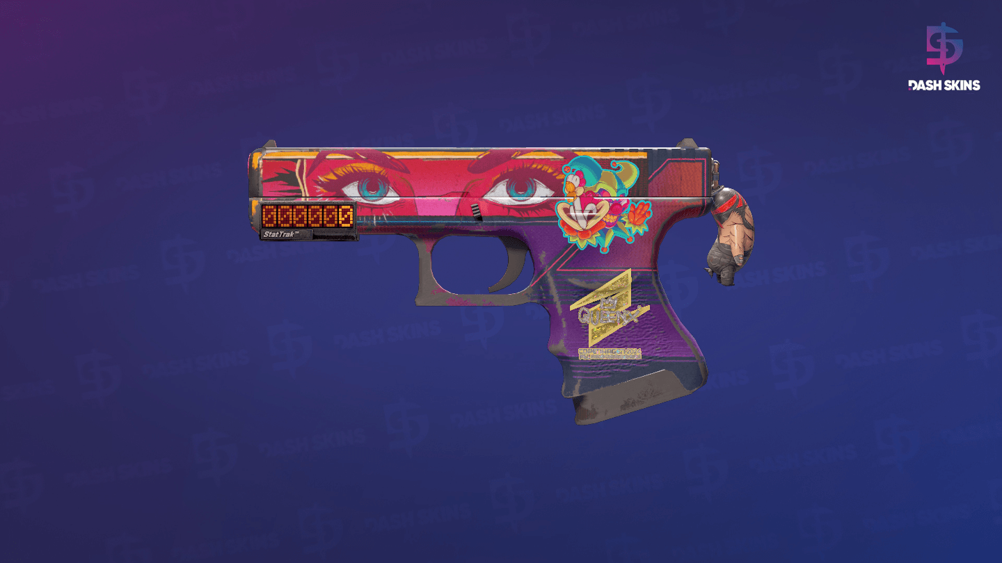StatTrak™ Glock-18 | Vogue (Well-Worn) Screenshot Playside