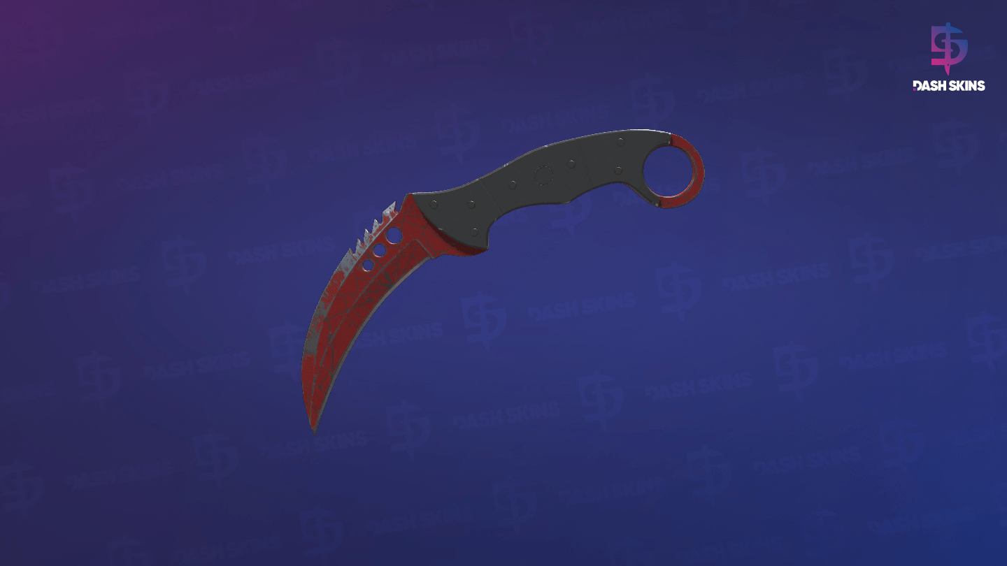 ★ Talon Knife | Crimson Web (Field-Tested) Screenshot Playside