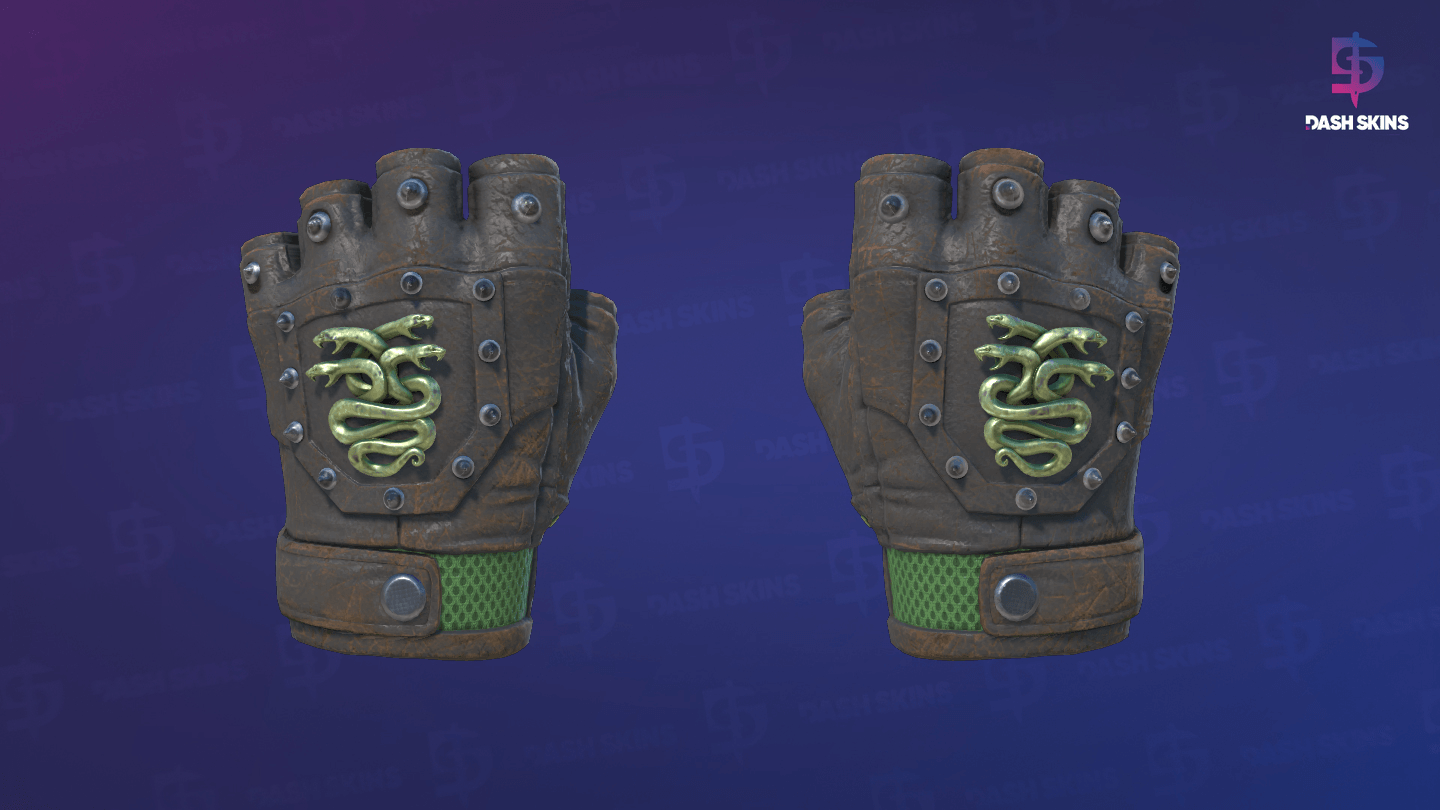 ★ Hydra Gloves | Emerald (Battle-Scarred) Screenshot Playside