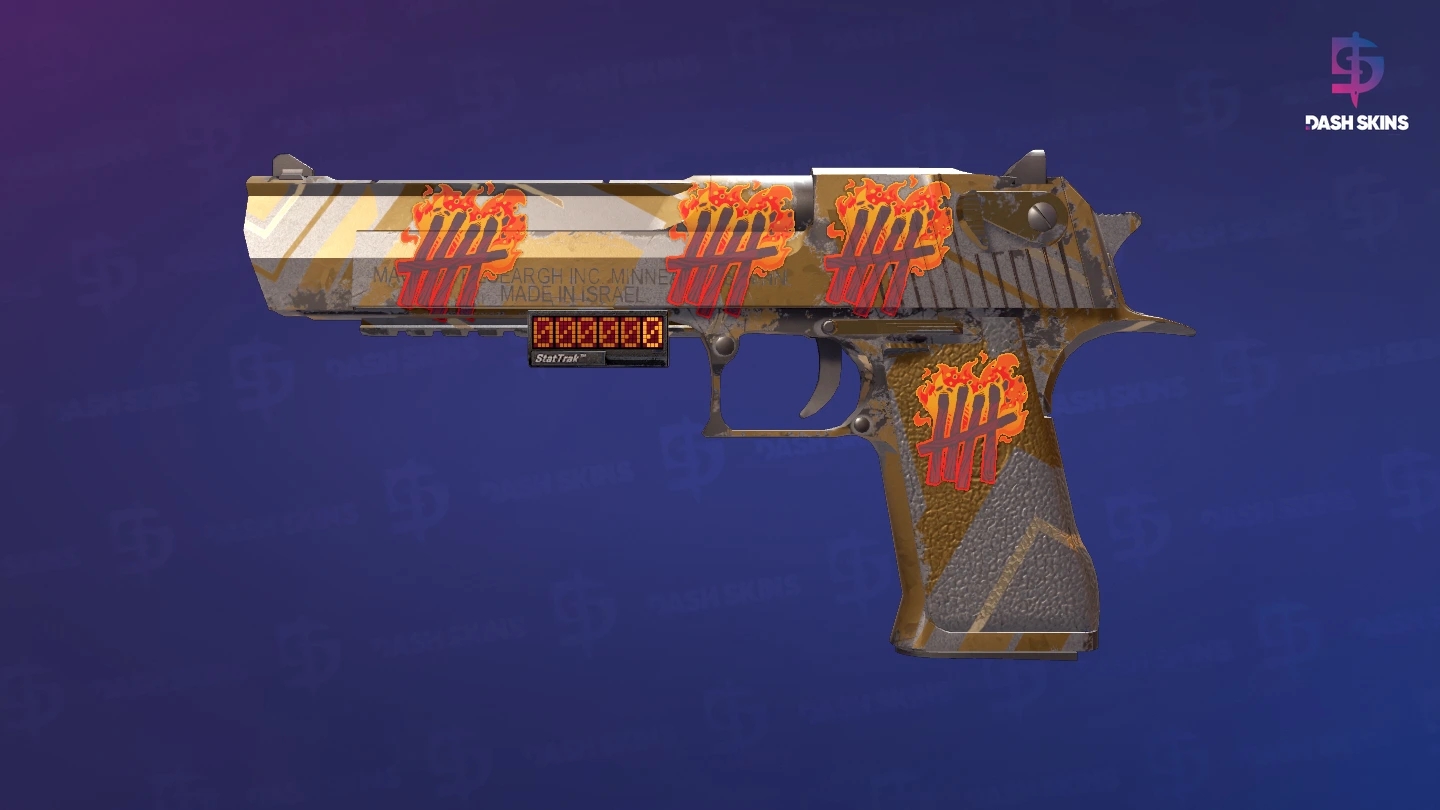 StatTrak™ Desert Eagle | Bronze Deco (Field-Tested) Screenshot Playside