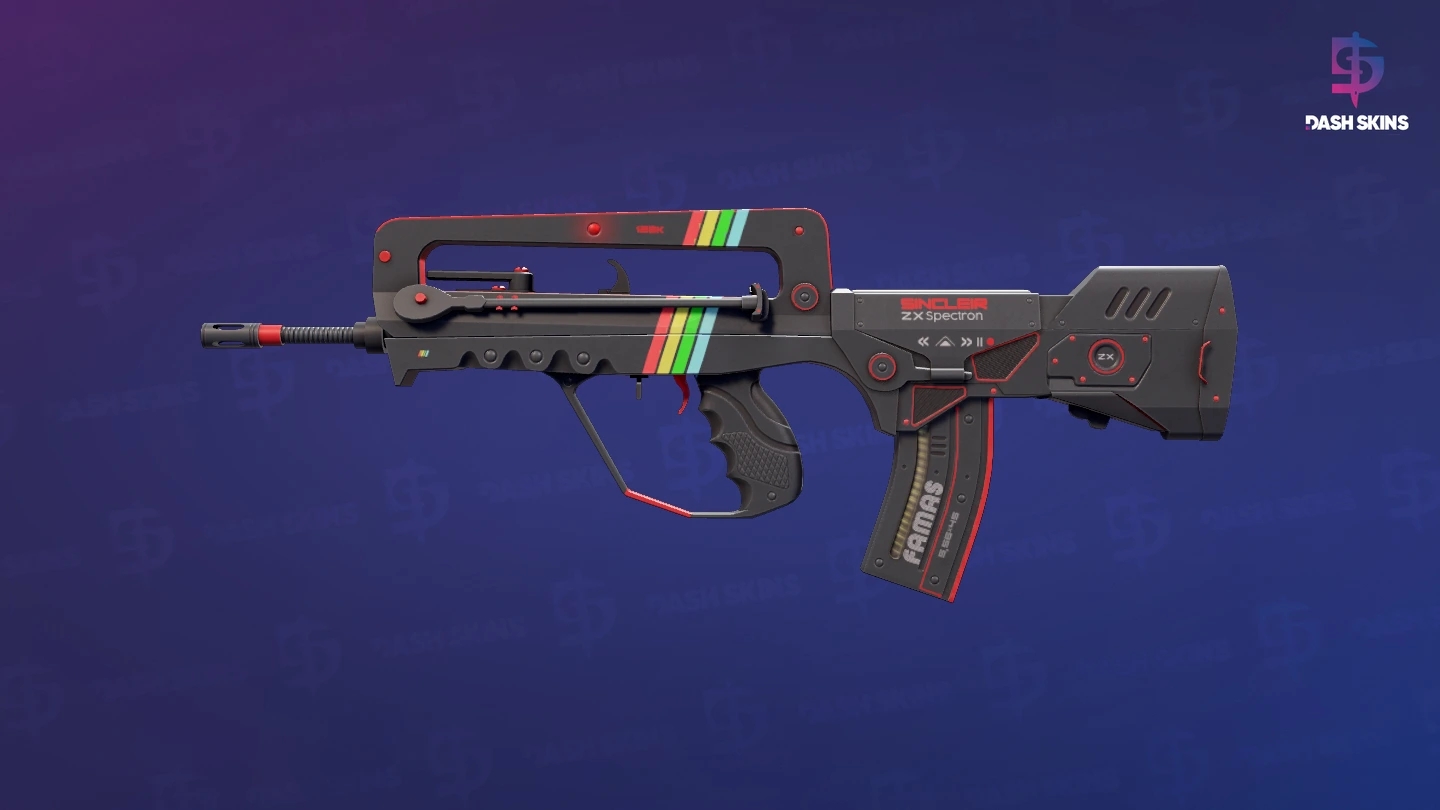 FAMAS | ZX Spectron (Field-Tested) Screenshot Playside
