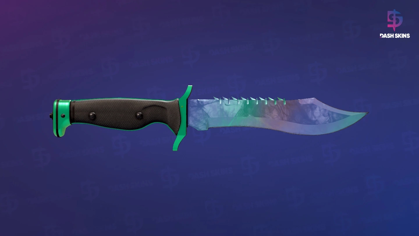 ★ Bowie Knife | Gamma Doppler (Factory New) - Phase 1 Screenshot Playside