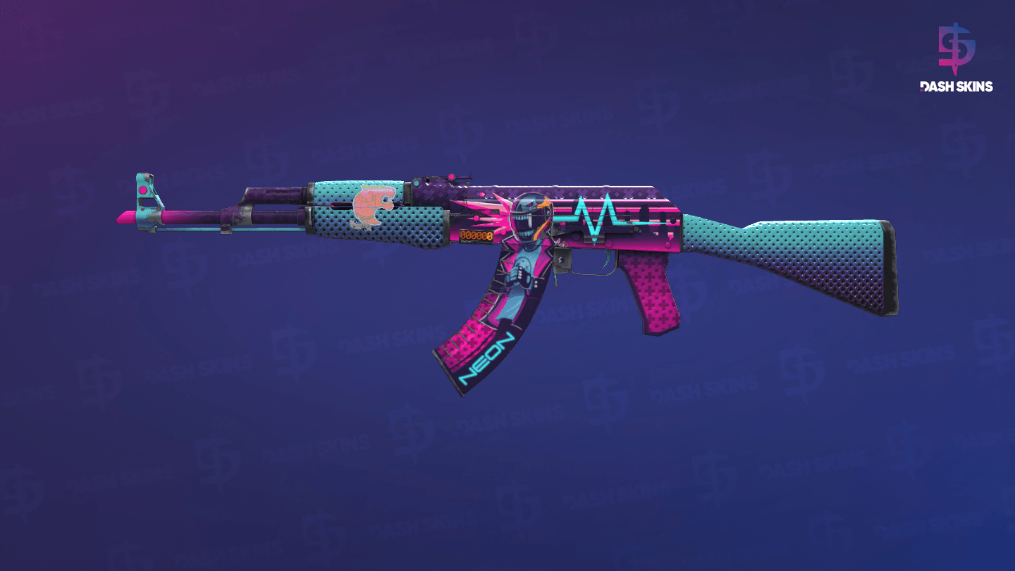 StatTrak™ AK-47 | Neon Rider (Field-Tested) Screenshot Playside