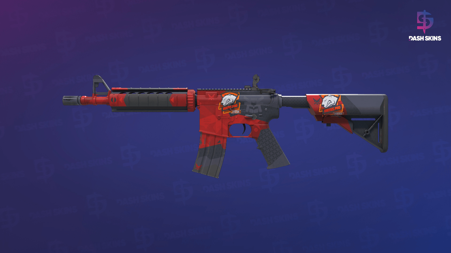 M4A4 | Evil Daimyo (Minimal Wear) Screenshot Playside