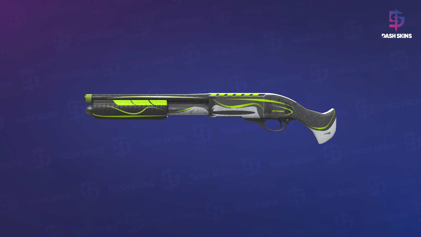 Sawed-Off | Limelight (Field-Tested) Screenshot Playside