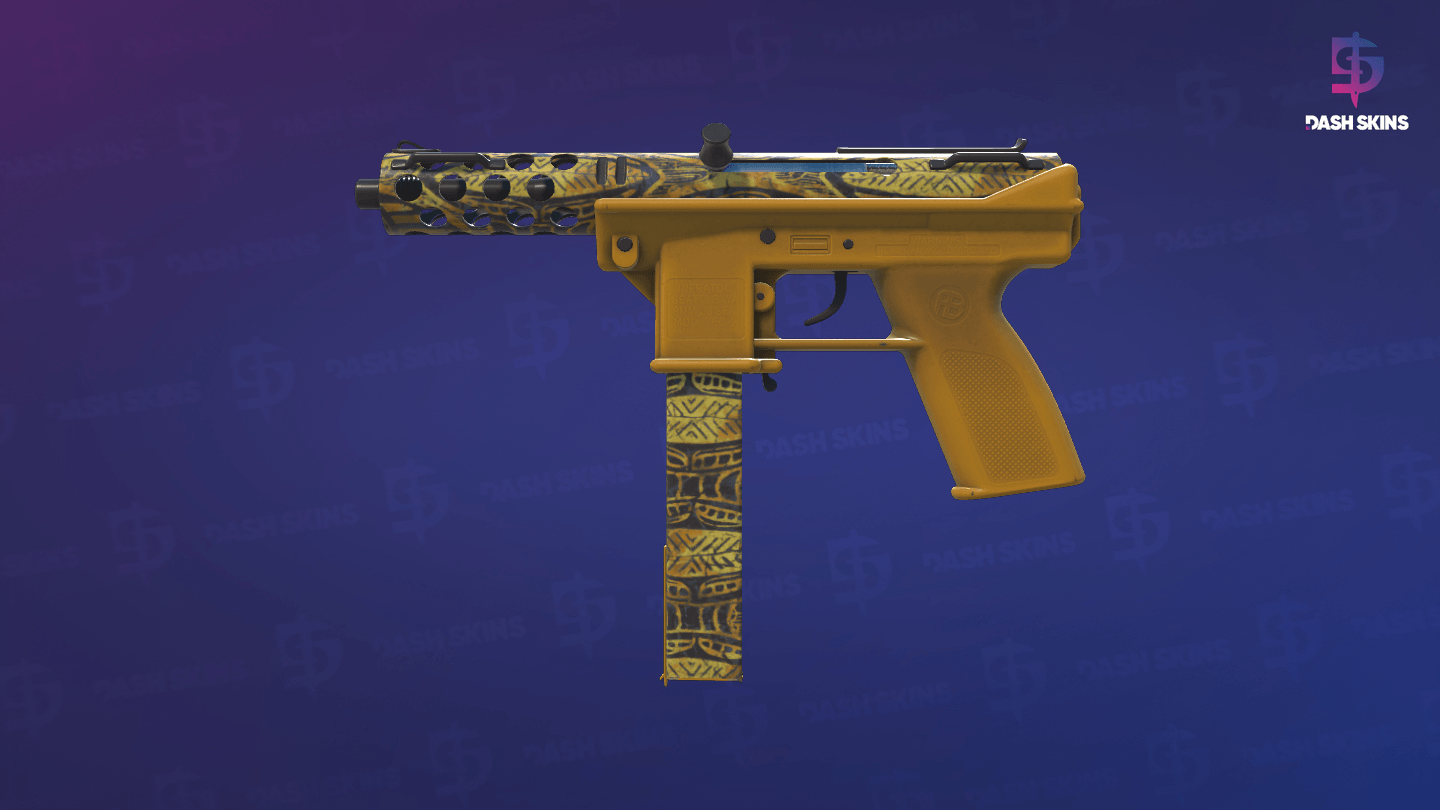 Tec-9 | Banana Leaf (Factory New) Screenshot Playside