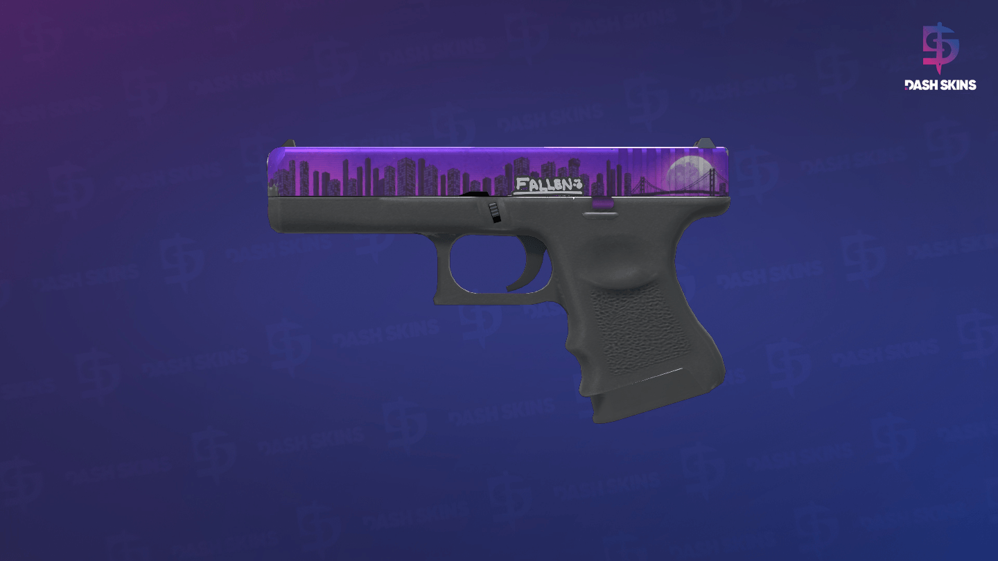 Glock-18 | Moonrise (Minimal Wear) Screenshot Playside