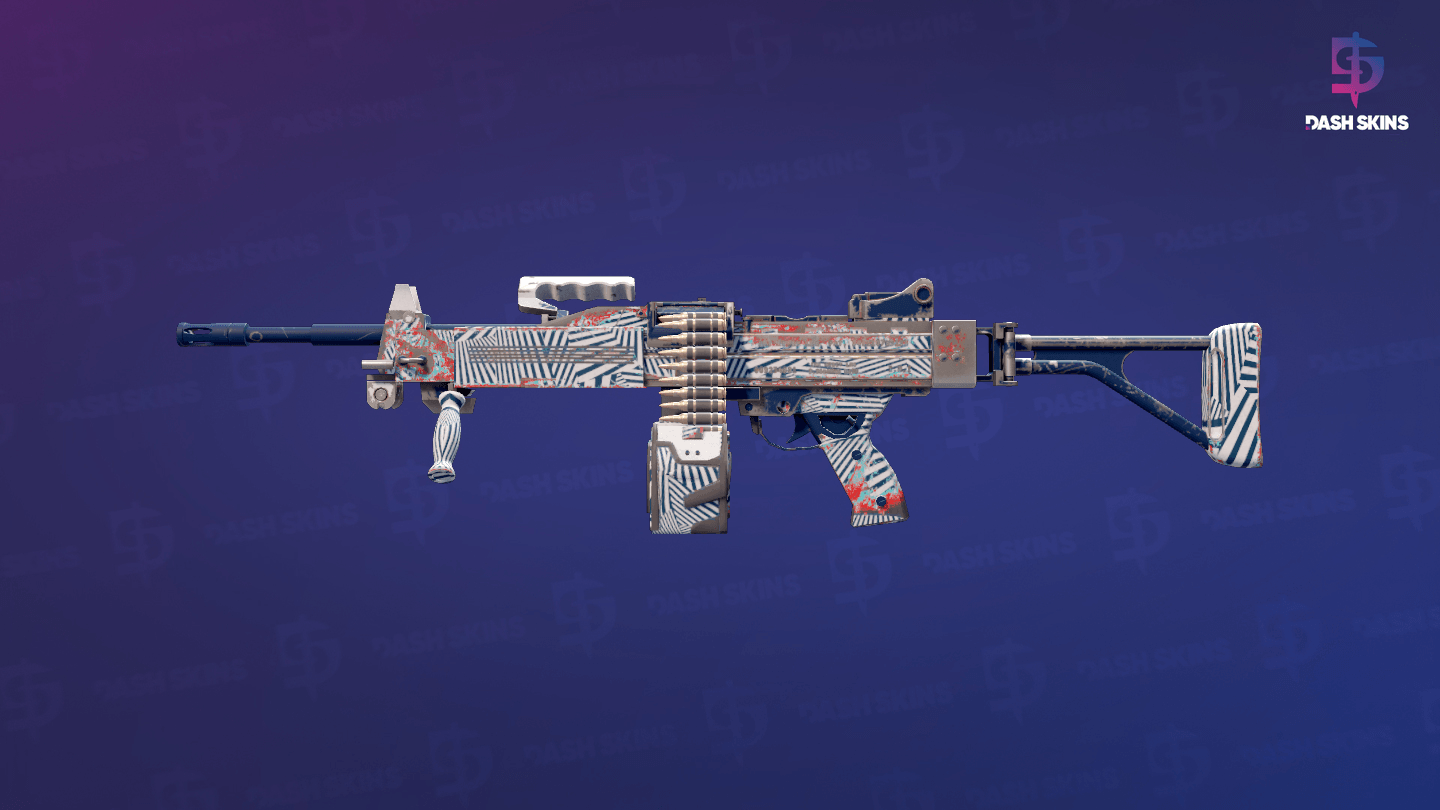 Negev | Dazzle (Field-Tested) Screenshot Playside