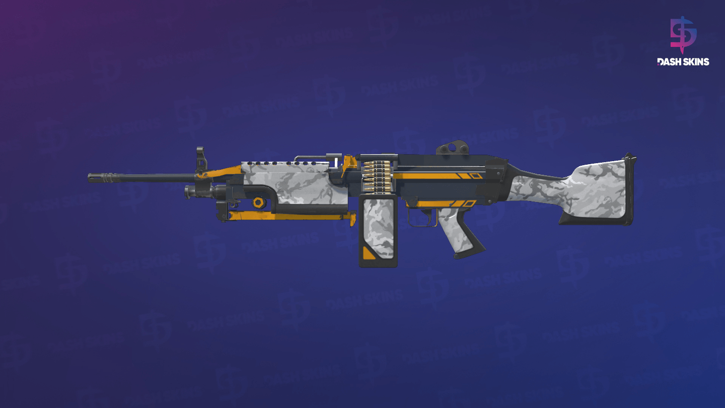 M249 | Spectre (Minimal Wear) Screenshot Playside