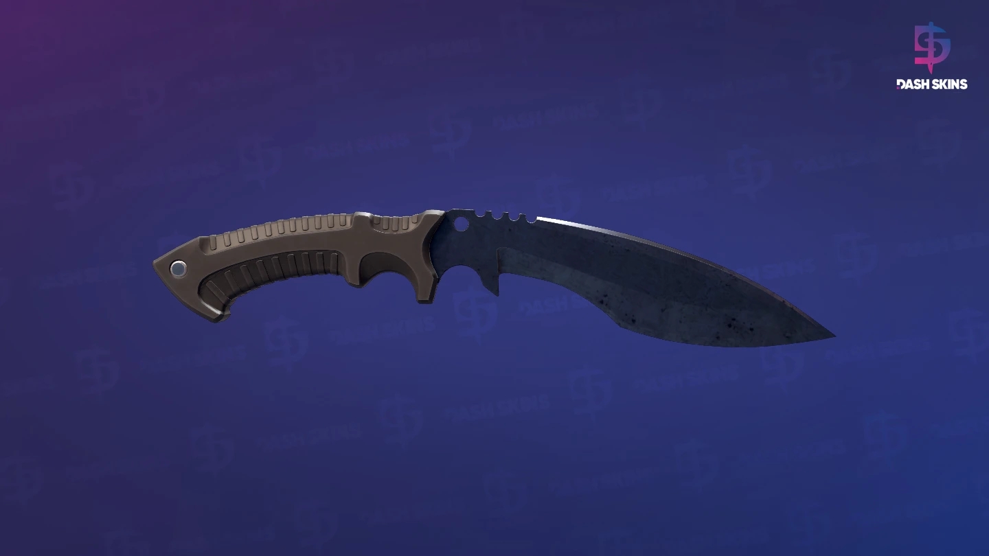 ★ Kukri Knife | Blue Steel (Field-Tested) Screenshot Playside