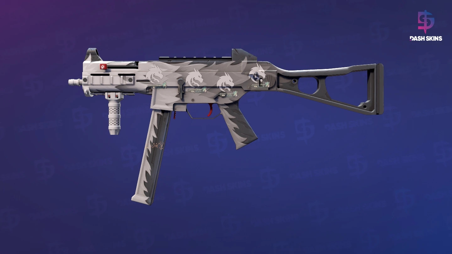 UMP-45 | Arctic Wolf (Factory New) Screenshot Playside