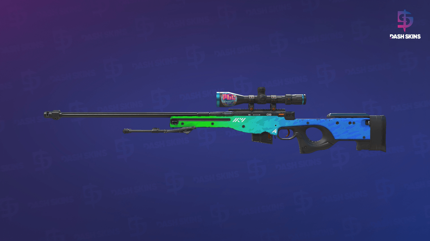 AWP | Ice Coaled (Field-Tested) Screenshot Playside
