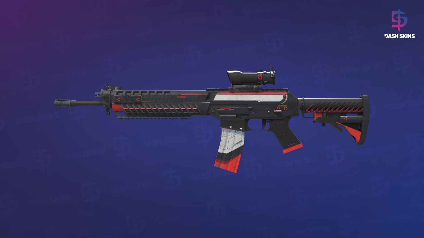 SG 553 | Cyrex (Field-Tested) Screenshot Playside