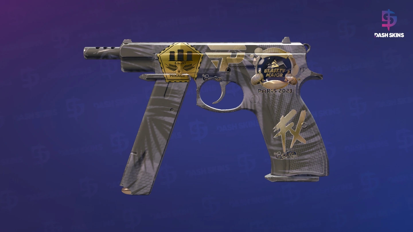 Souvenir CZ75-Auto | Midnight Palm (Minimal Wear) Screenshot Playside