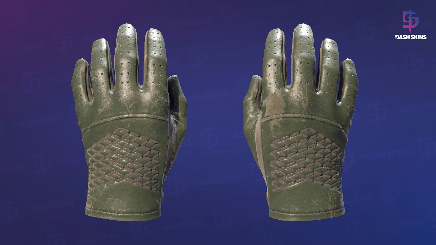 ★ Driver Gloves | Racing Green (Field-Tested) Screenshot Playside