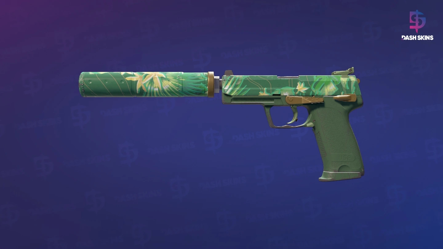 USP-S | Tropical Breeze (Field-Tested) Screenshot Playside