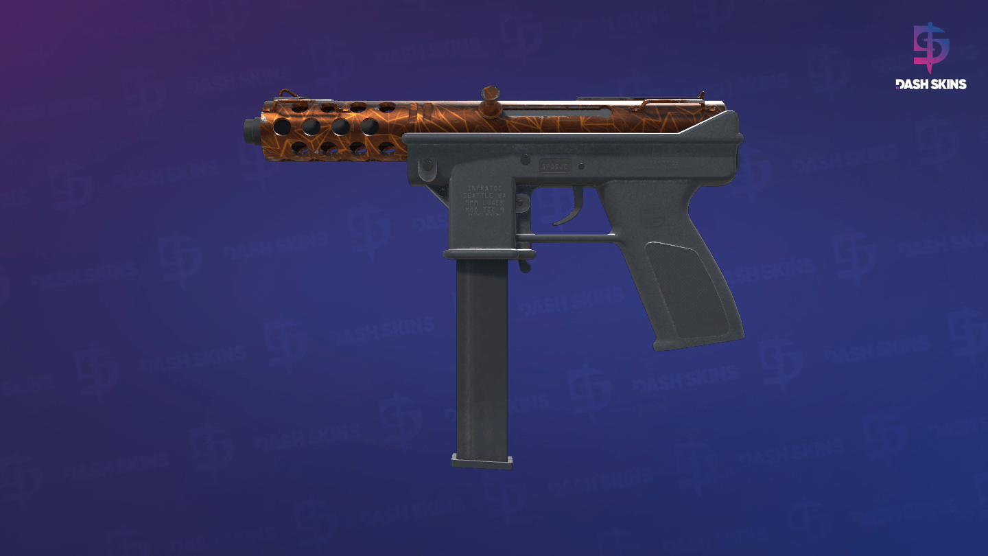 Tec-9 | Red Quartz (Factory New) Screenshot Playside