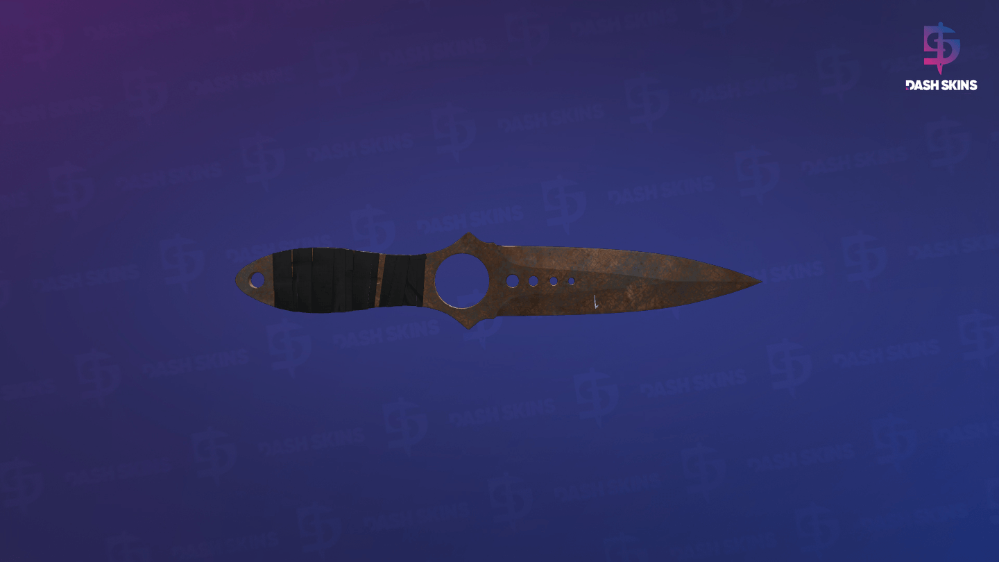 ★ StatTrak™ Skeleton Knife | Rust Coat (Battle-Scarred) Screenshot Playside