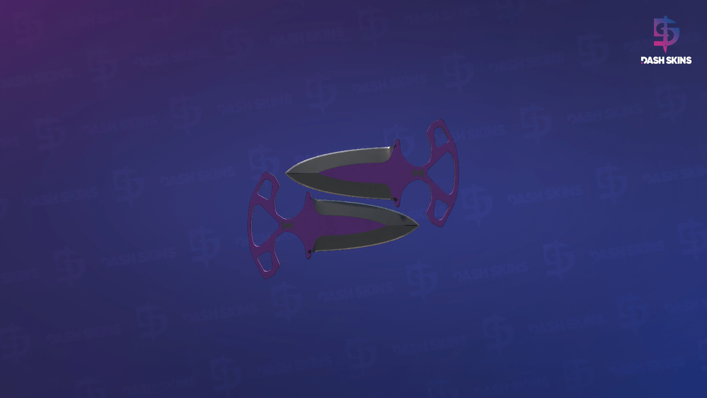 ★ Shadow Daggers | Ultraviolet (Field-Tested) Screenshot Playside