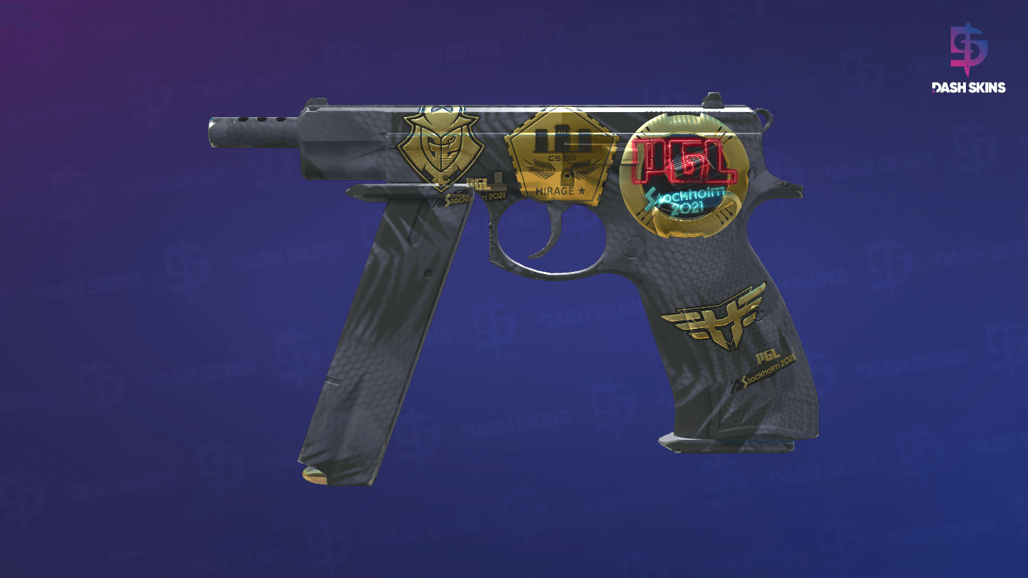 Souvenir CZ75-Auto | Midnight Palm (Factory New) Screenshot Playside