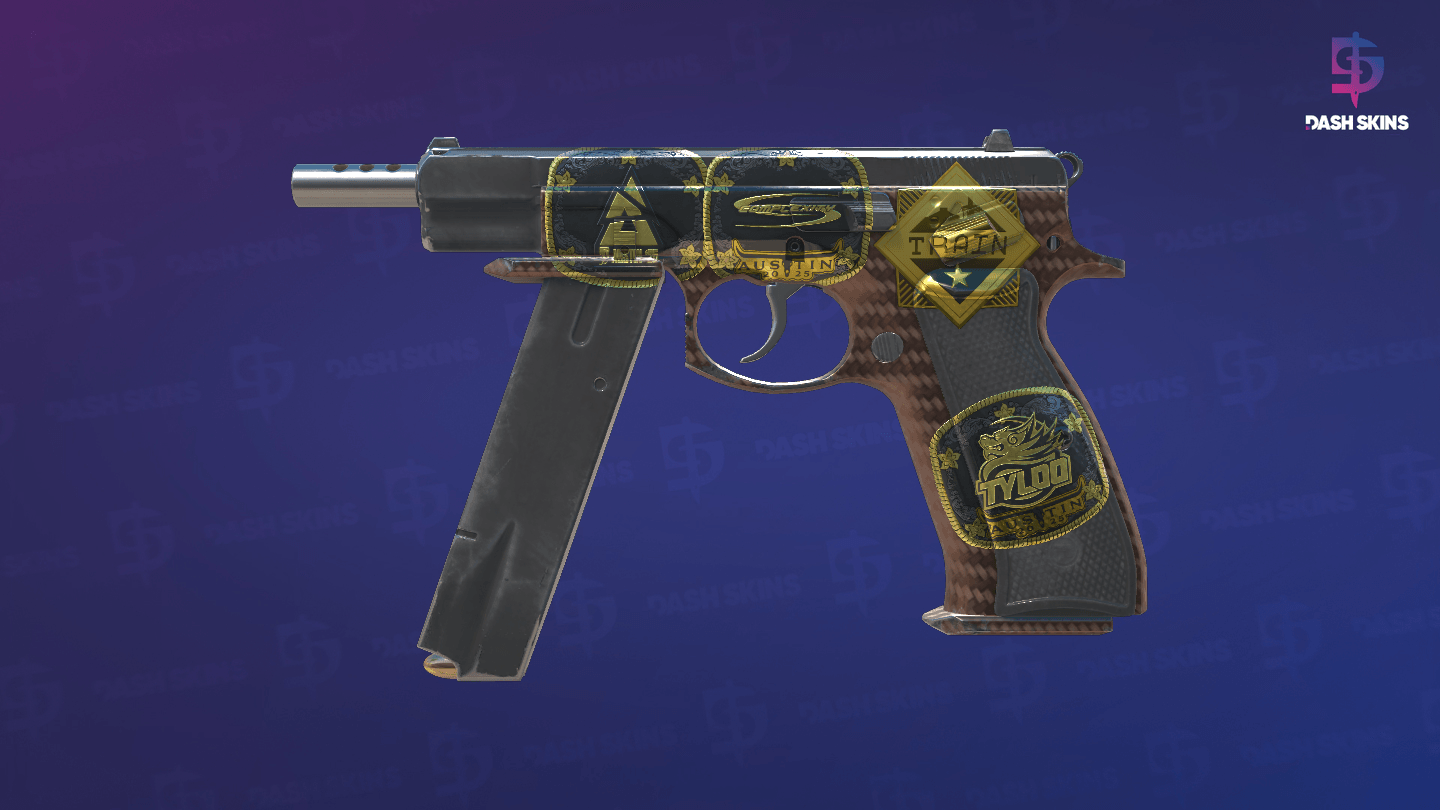 Souvenir CZ75-Auto | Copper Fiber (Factory New) Screenshot Playside