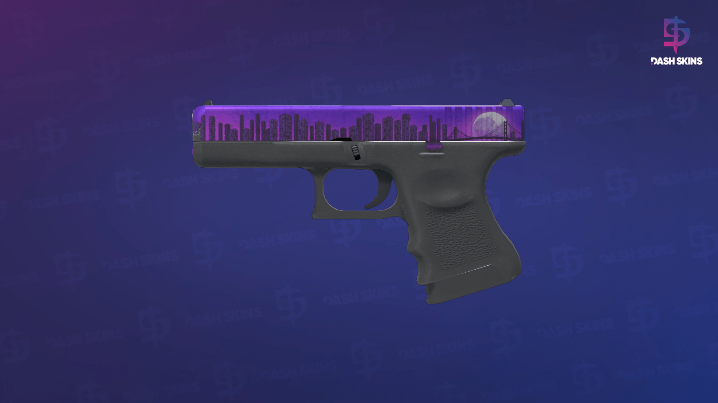 Glock-18 | Moonrise (Minimal Wear) Screenshot Playside