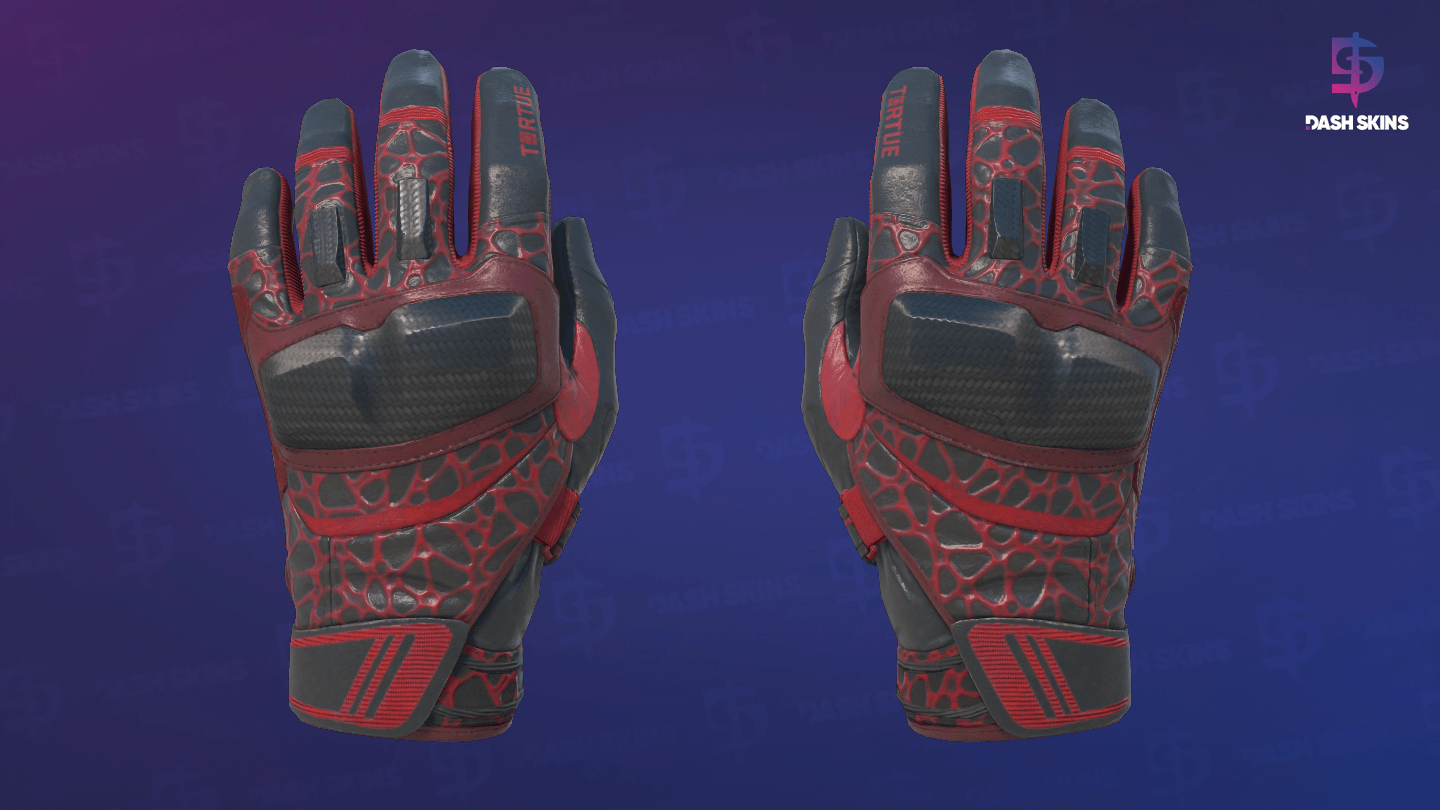 ★ Moto Gloves | Blood Pressure (Minimal Wear) Screenshot Playside