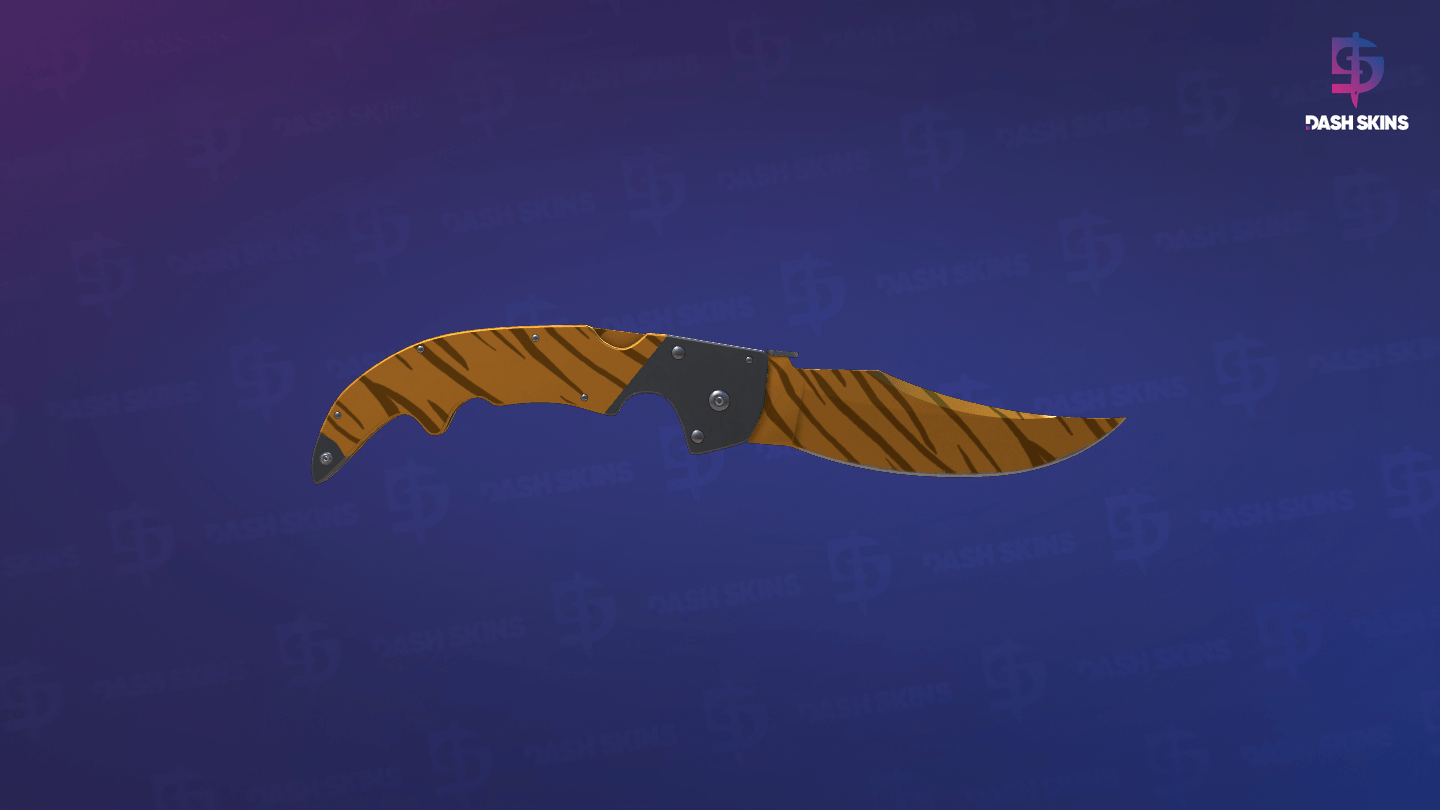 ★ Falchion Knife | Tiger Tooth (Factory New) Screenshot Playside