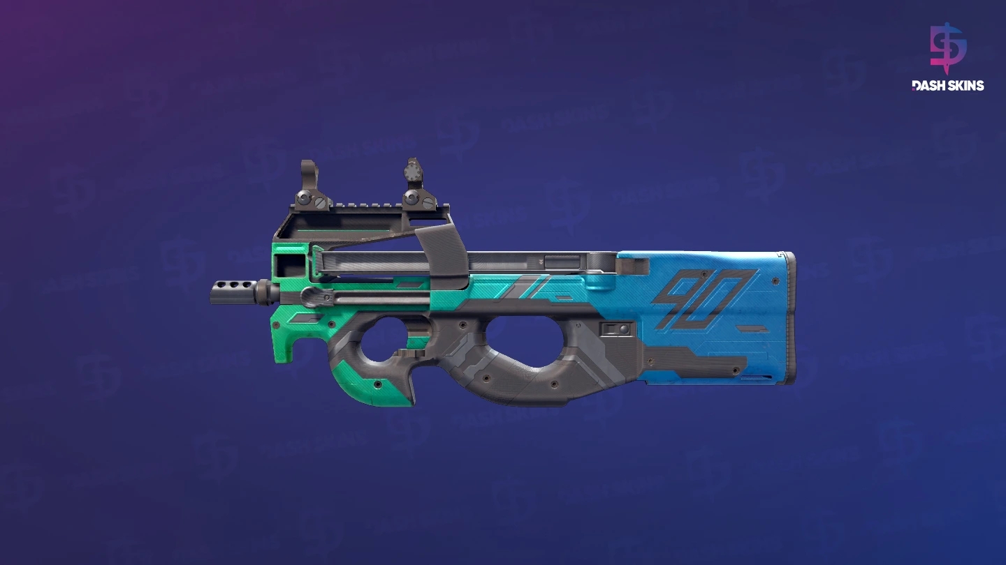 P90 | Wave Breaker (Factory New) Screenshot Playside