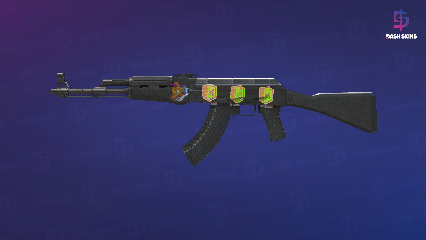 AK-47 | Slate (Battle-Scarred) Screenshot Playside