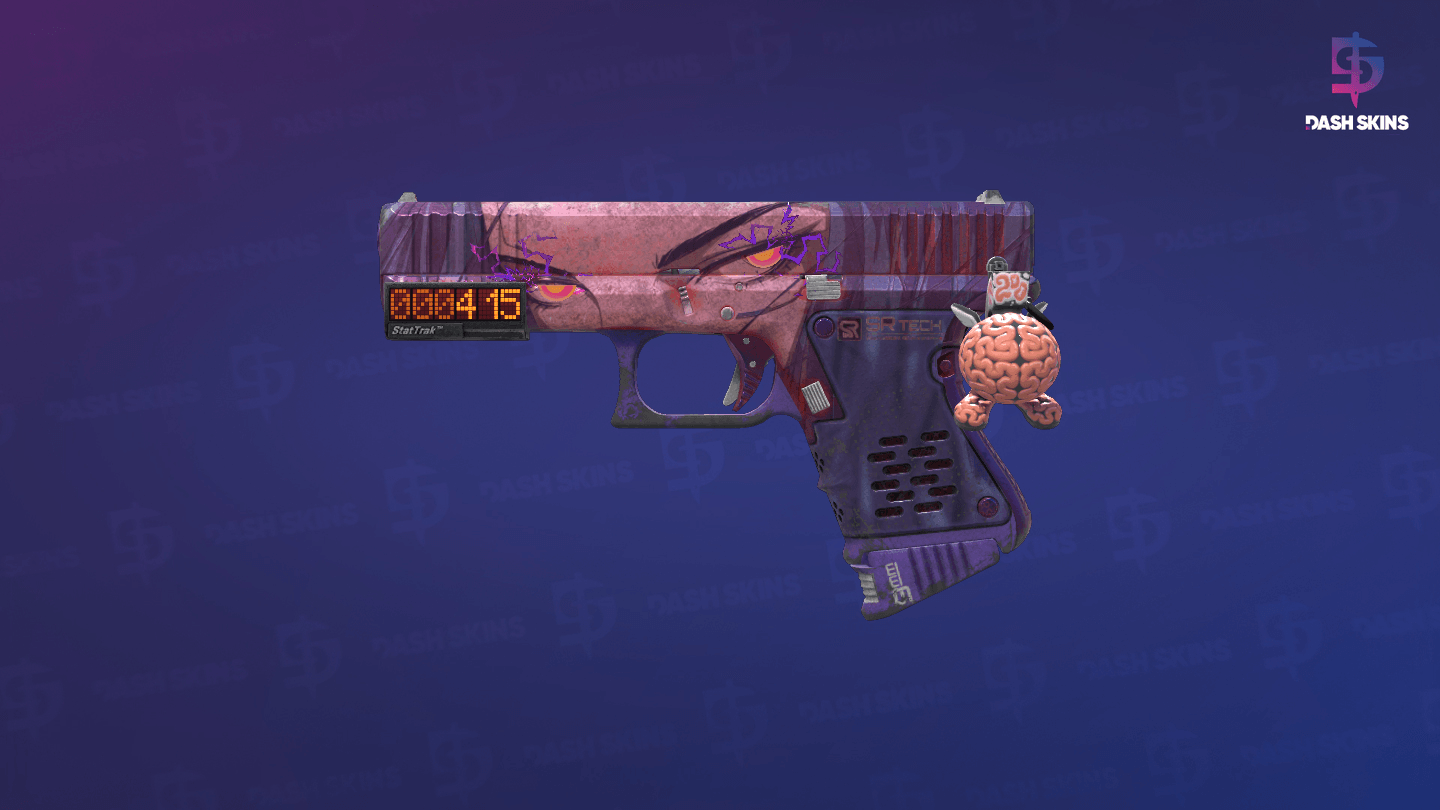 StatTrak™ Glock-18 | Shinobu (Battle-Scarred) Screenshot Playside