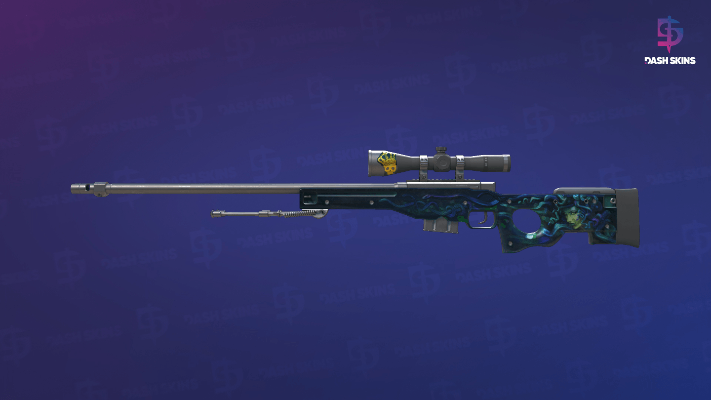AWP | Medusa (Battle-Scarred) Screenshot Playside