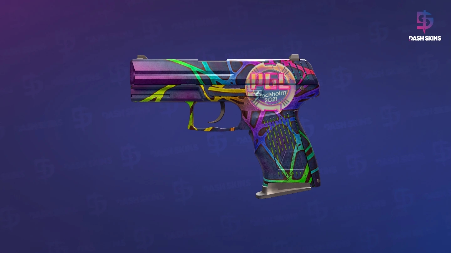 P2000 | Acid Etched (Well-Worn) Screenshot Playside