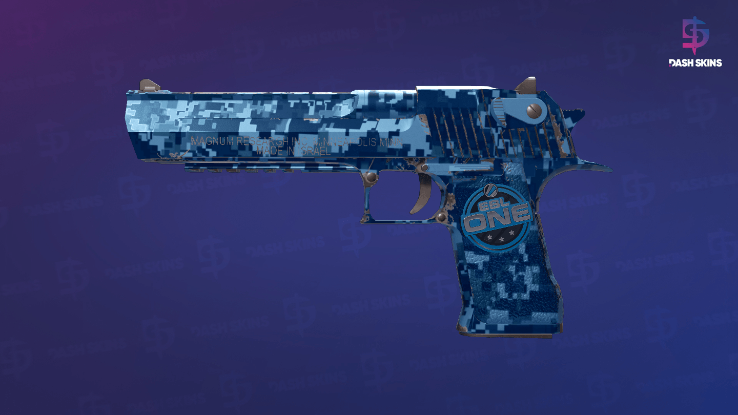 Desert Eagle | Cobalt Disruption (Minimal Wear) Screenshot Playside