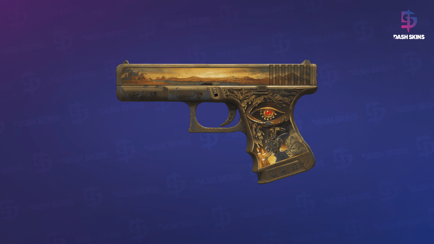 Glock-18 | Ramese's Reach (Field-Tested) Screenshot Playside