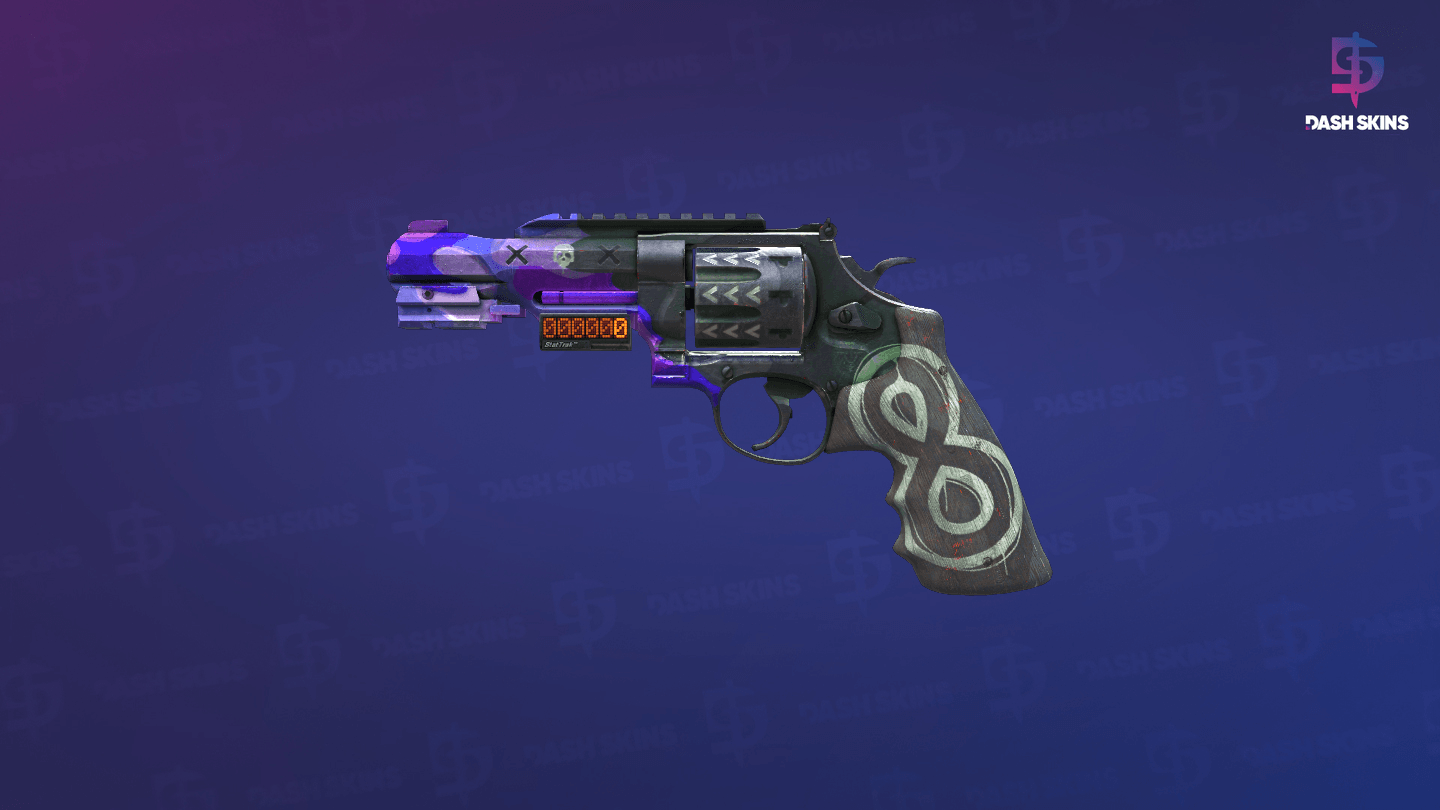 StatTrak™ R8 Revolver | Crazy 8 (Field-Tested) Screenshot Playside