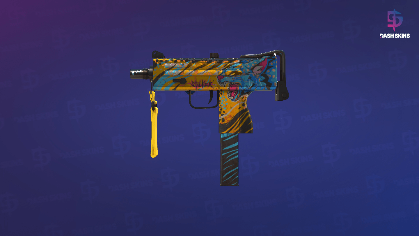 MAC-10 | Stalker (Well-Worn) Screenshot Playside