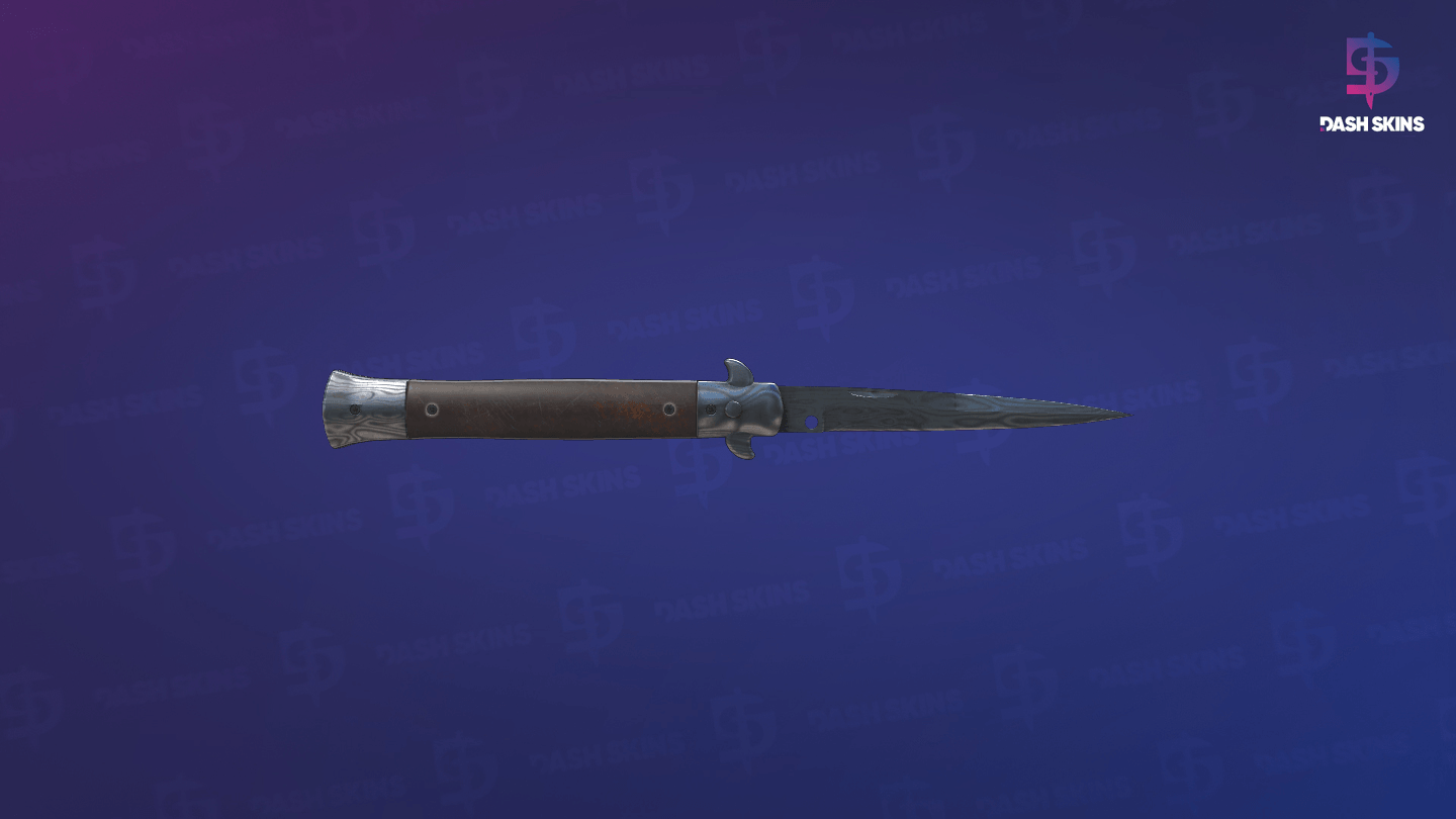 ★ Stiletto Knife | Damascus Steel (Field-Tested) Screenshot Playside