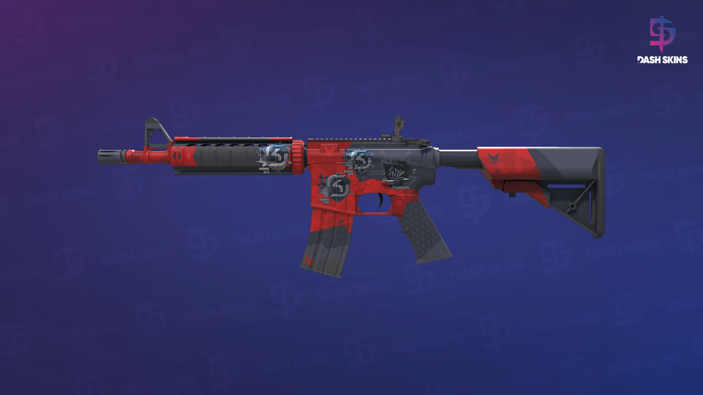 M4A4 | Evil Daimyo (Factory New) Screenshot Playside