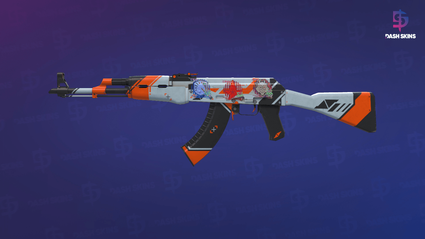 AK-47 | Asiimov (Factory New) Screenshot Playside