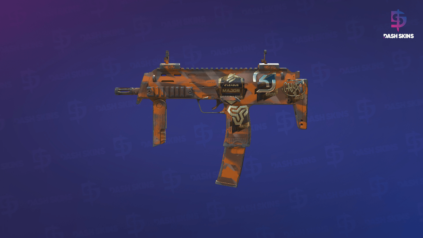 Souvenir MP7 | Orange Peel (Minimal Wear) Screenshot Playside