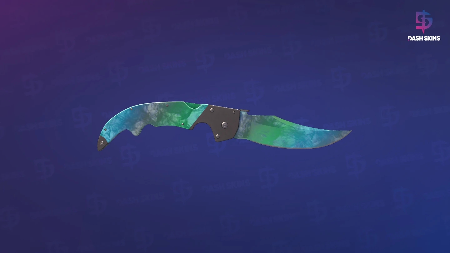 ★ Falchion Knife | Gamma Doppler (Factory New) - Phase 3 Screenshot Playside