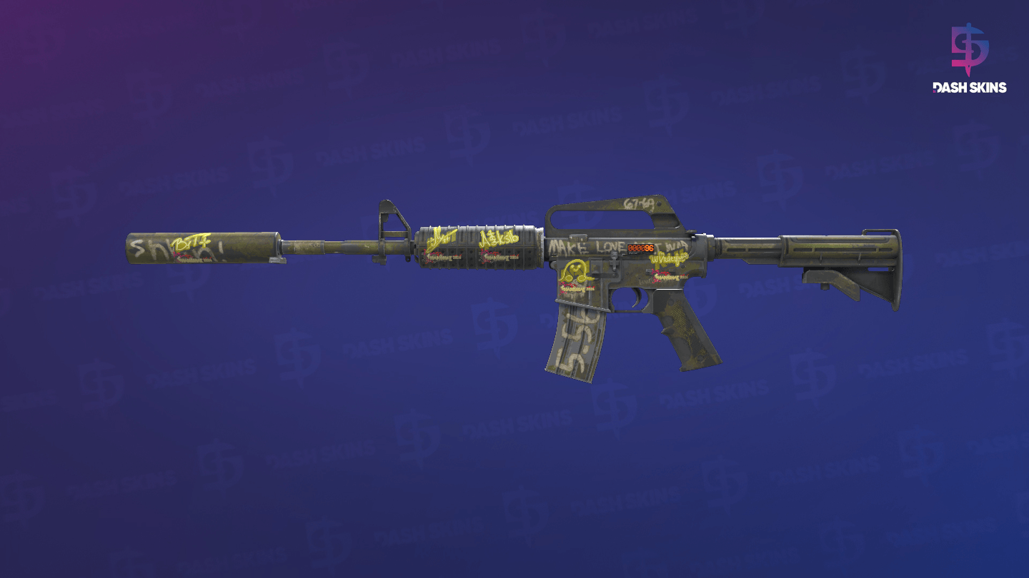 StatTrak™ M4A1-S | Flashback (Battle-Scarred) Screenshot Playside