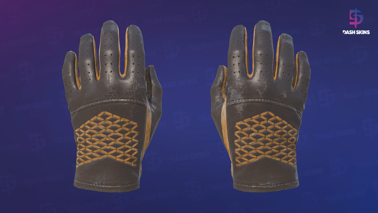 ★ Driver Gloves | Overtake (Well-Worn) Screenshot Playside