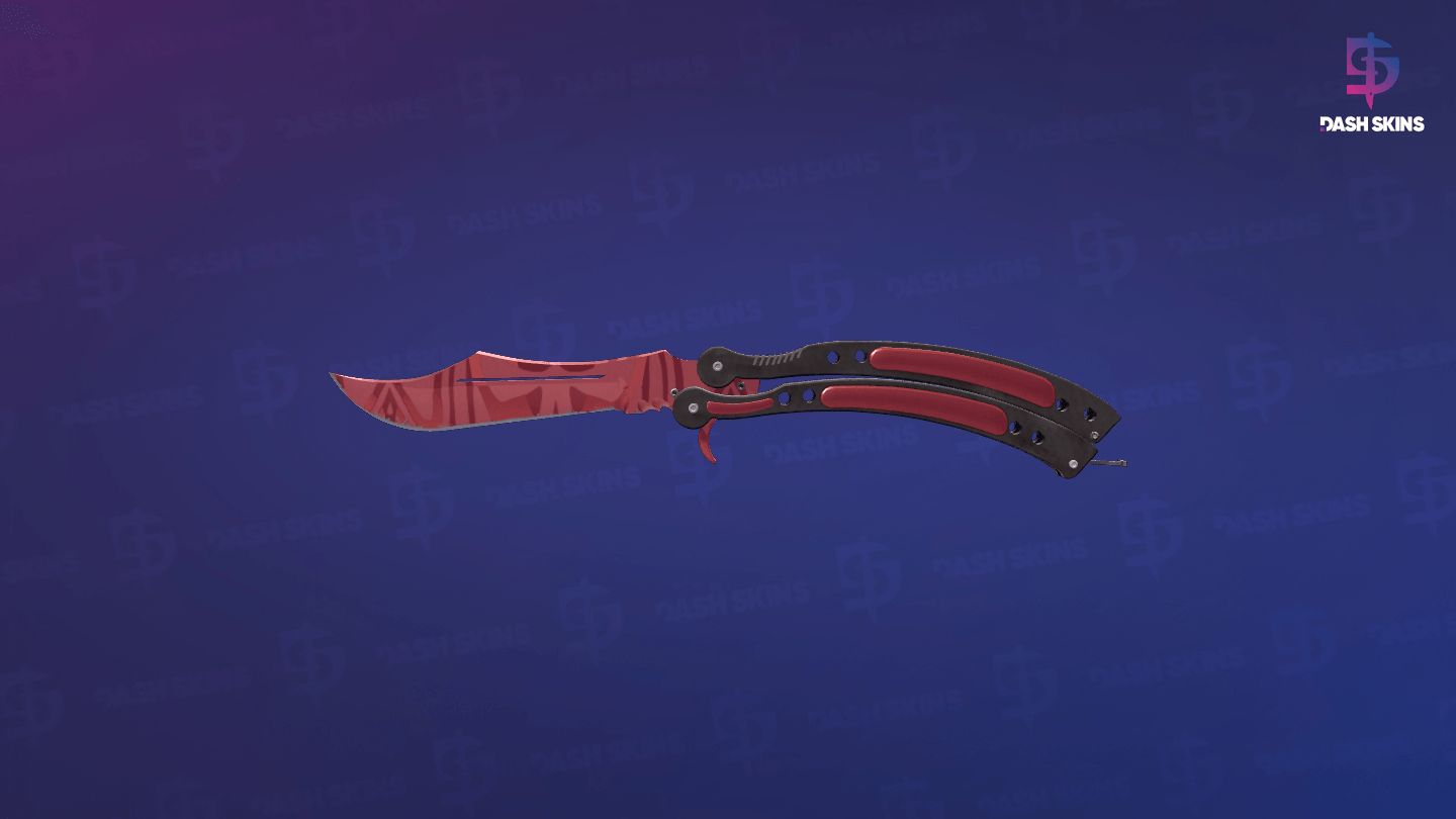 ★ Butterfly Knife | Slaughter (Minimal Wear) Screenshot Playside