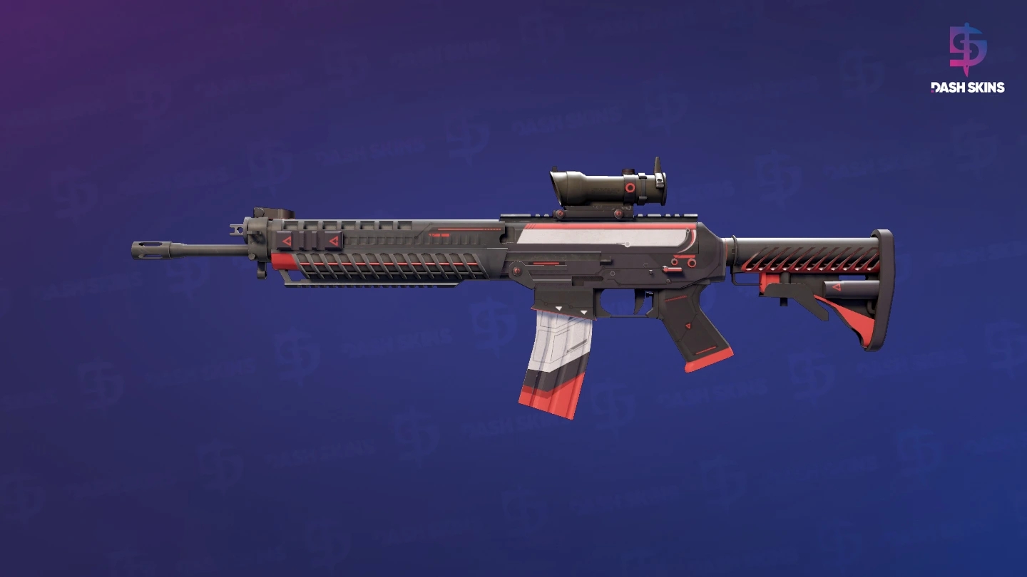 SG 553 | Cyrex (Minimal Wear) Screenshot Playside