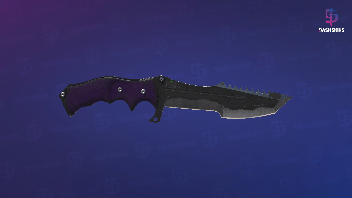 ★ Huntsman Knife | Ultraviolet (Battle-Scarred) Screenshot Playside