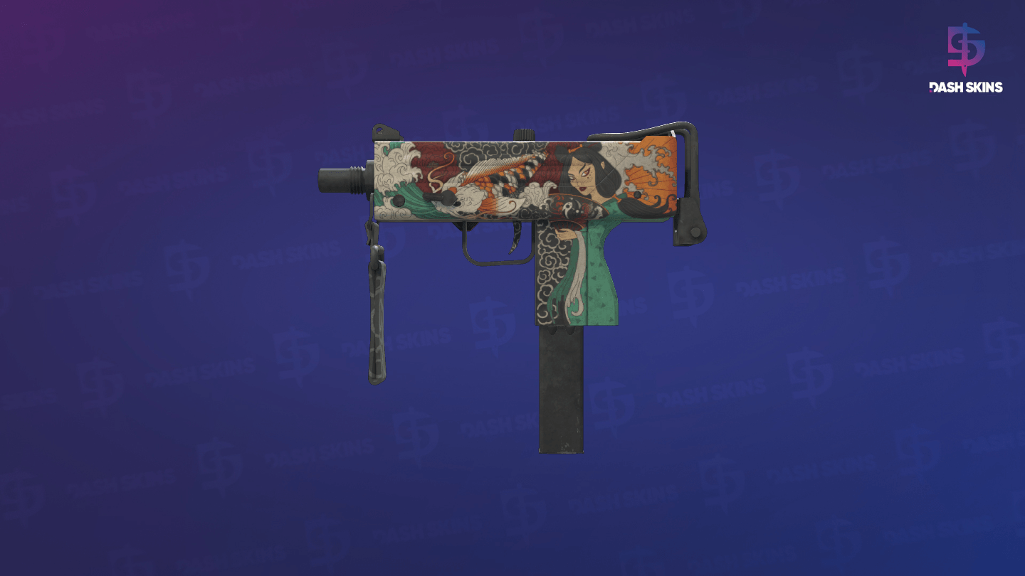 MAC-10 | Allure (Battle-Scarred) Screenshot Playside